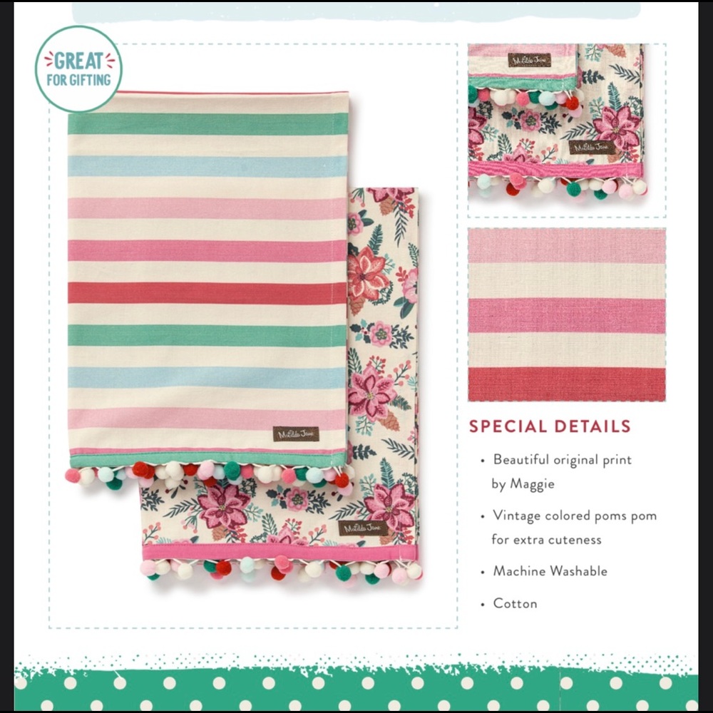 NWT towel set Matilda Jane